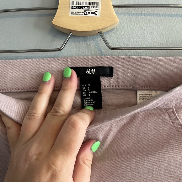 H&M powder pink jeggings - Picture 3 of 7